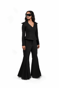 Black Flared Jeans