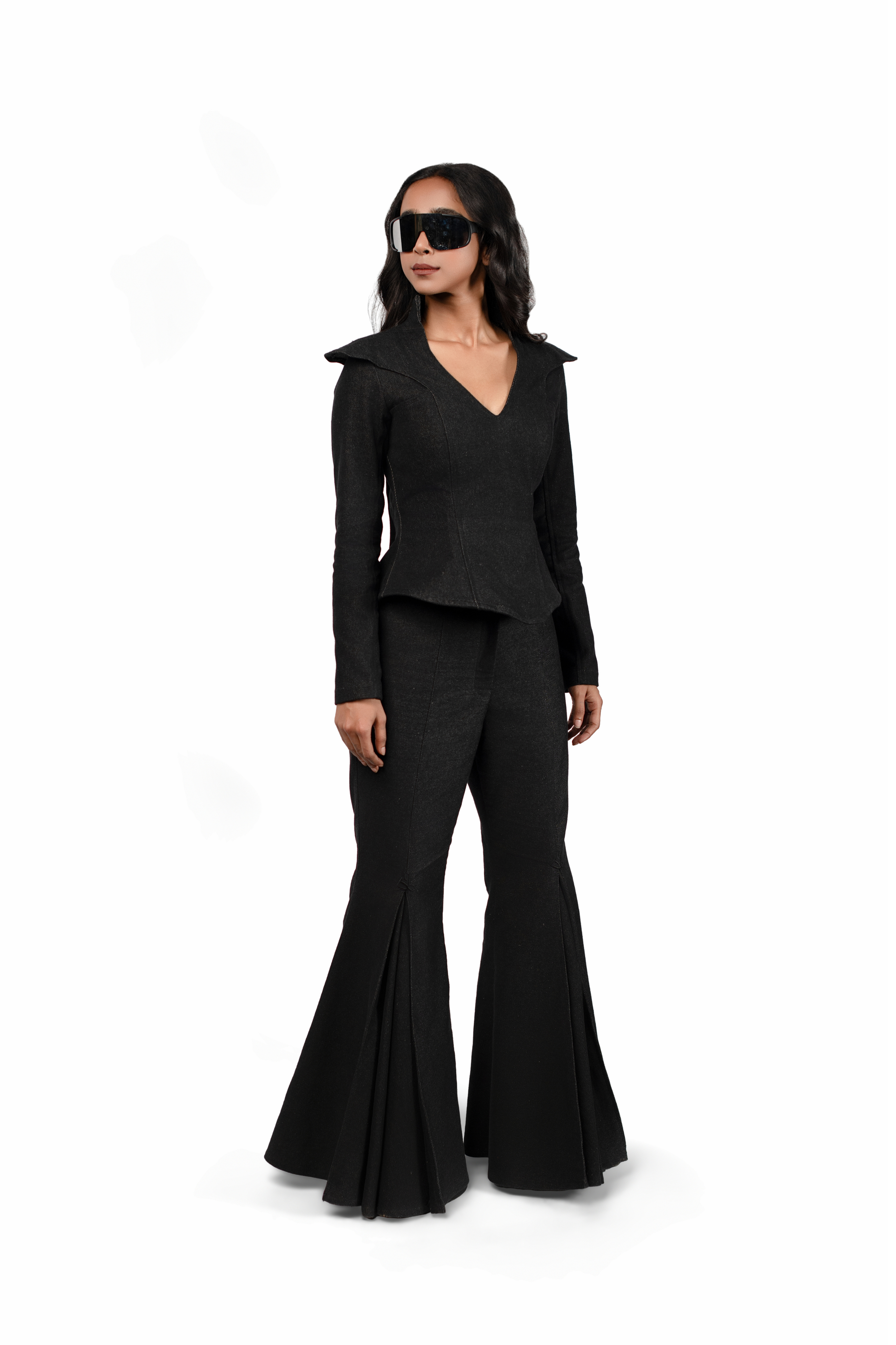 Black Flared Jeans