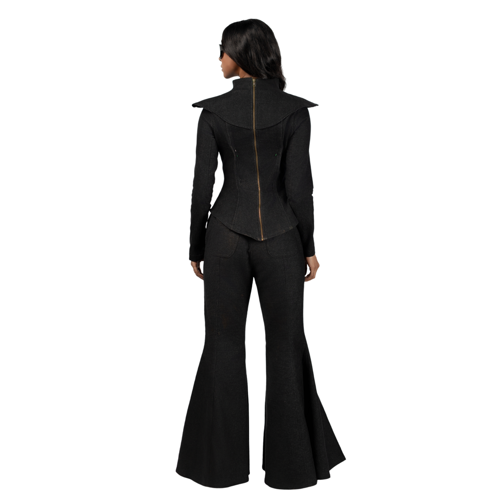 Black Denim Set
