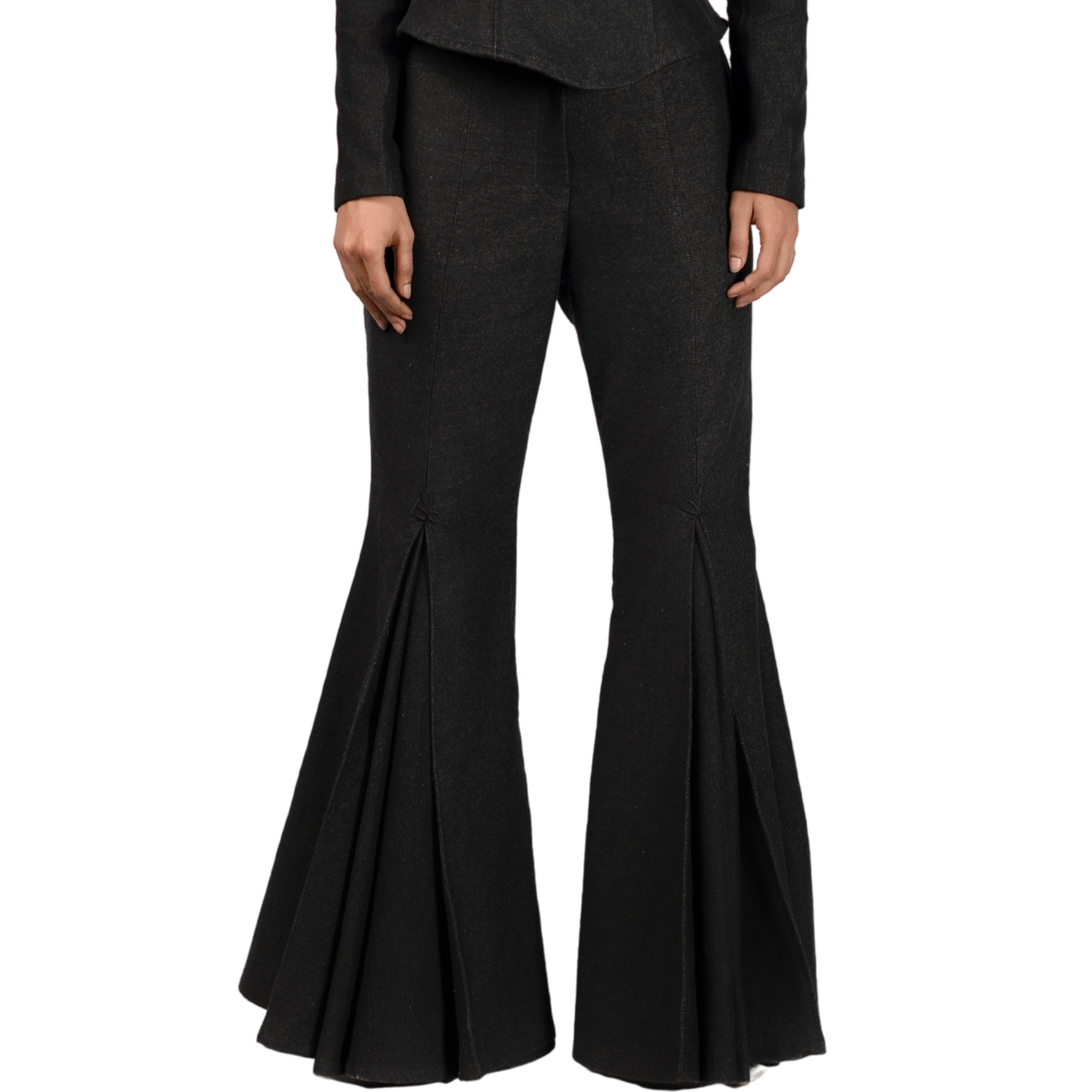 Black Flared Jeans