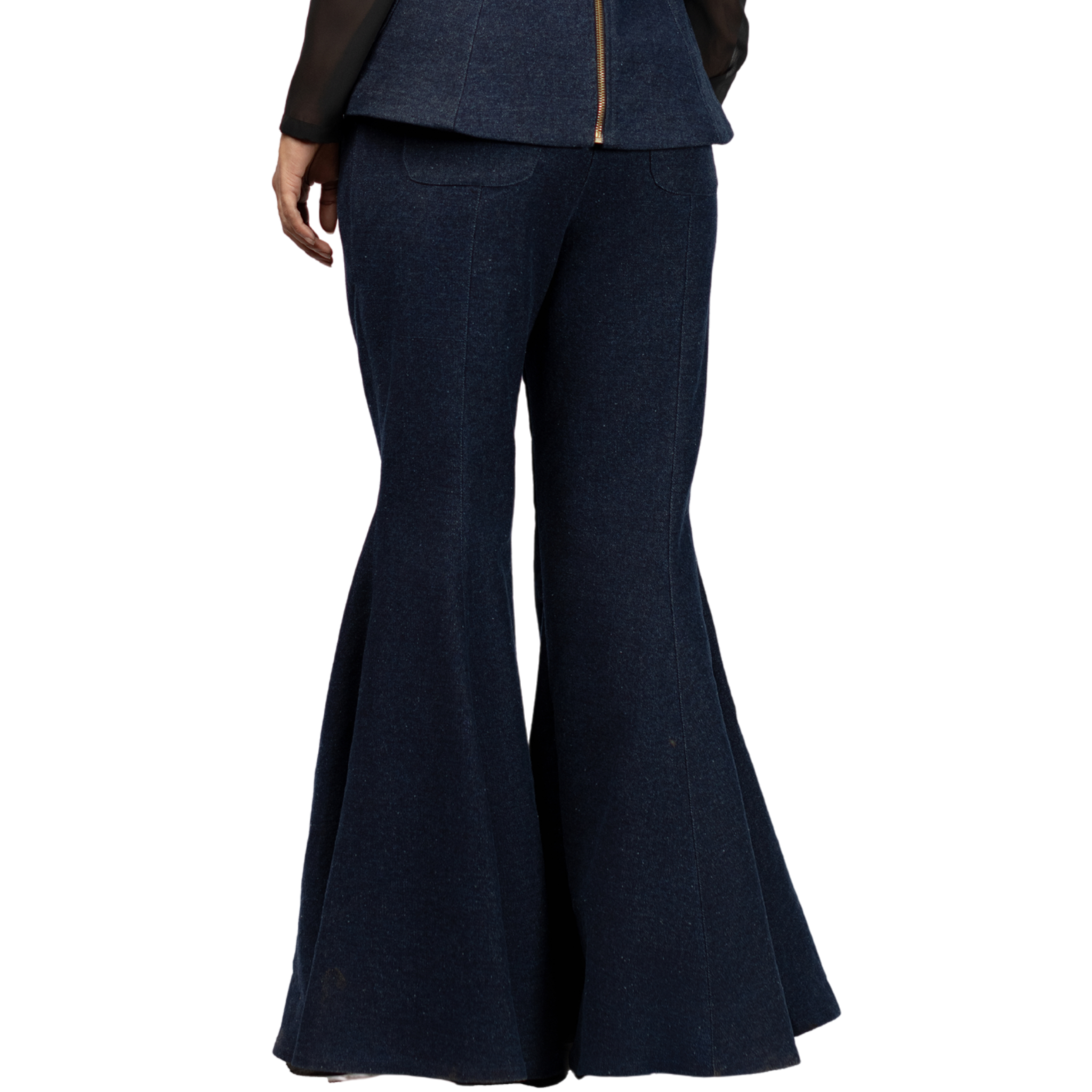 Blue Flared Jeans
